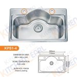 مجلا استيل حفر في الرخام مقاس 80×50 سم مع الشبك