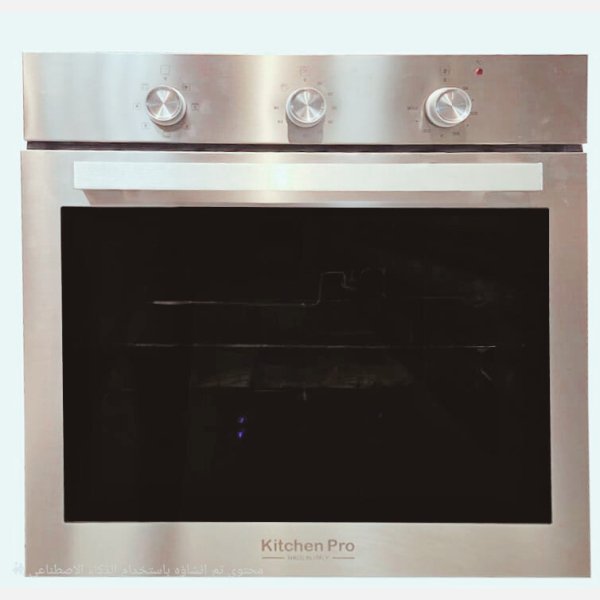 ⁦فرن 60سم kitchen pro كهرباء بلت ان- 7وظائف ايطالي (شكل جديد)⁩ - الصورة ⁦1⁩