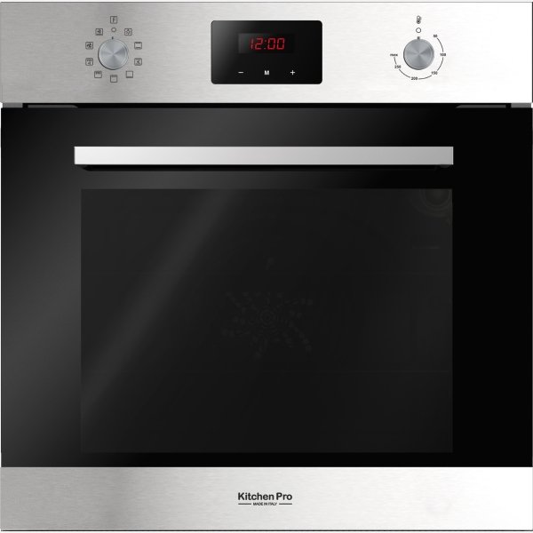 ⁦فرن 60سم kitchen pro كهرباء بلت ان- 9وظائف ديجتال ايطالي⁩ - الصورة ⁦1⁩