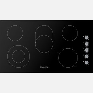سطح 5عين سيراميك مفتاح ايطالي 90سم kitchen pro -مفاتيح جانبية