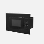 ⁦ميكرويف بلت ان مع شواية -اســود - 20 لتر  - بلورا⁩ - الصورة ⁦2⁩